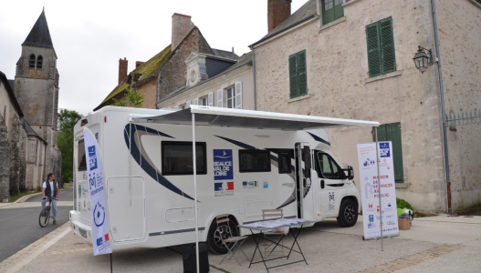 Photo illustrant le projet "Un camping-car pour rapprocher les services publics des habitants"